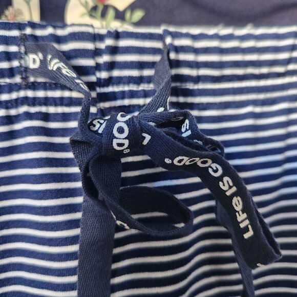 Life is Good Botanical Short Pajama Set Size L - Picture 8 of 11